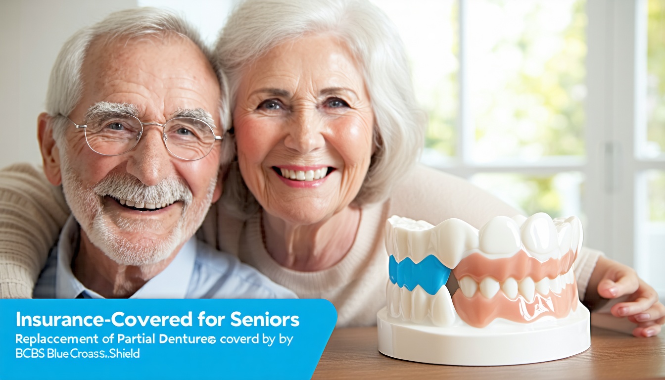 bcbs covered partial dentures replacement