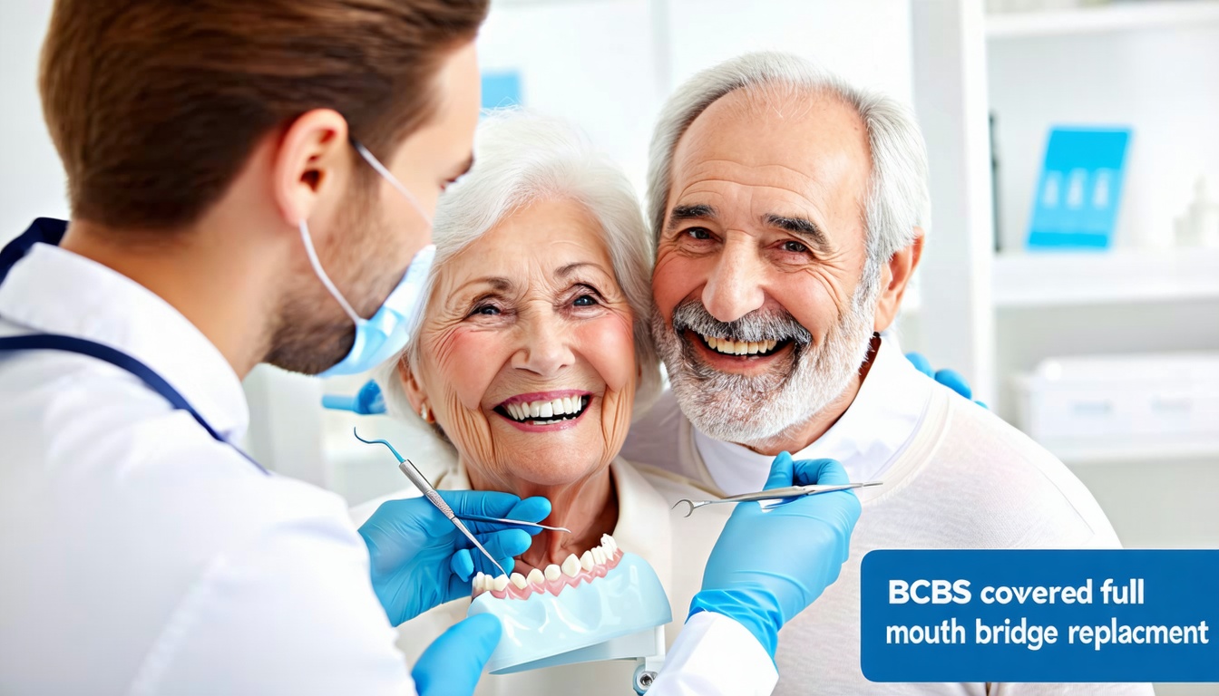 bcbs covered full mouth bridge replacement