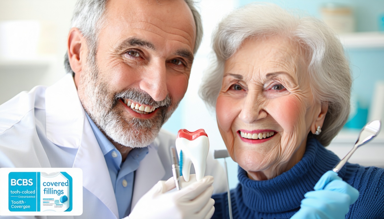 bcbs covered tooth-colored fillings for seniors